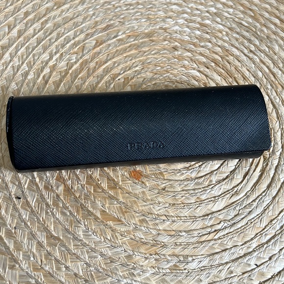Prada Hardcover Flip Flop Top Protective Eyeglasses Case - Picture 5 of 10